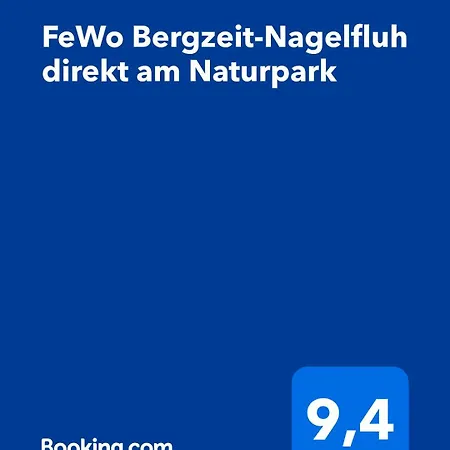 Bergzeit-nagelfluh Direkt Am Naturpark * Блайхах
