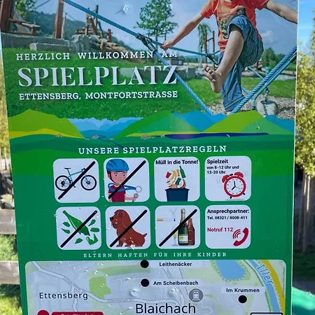 아파트 Bergzeit-nagelfluh Direkt Am Naturpark