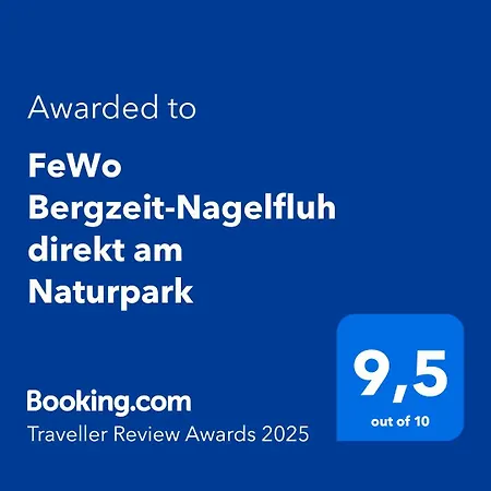 Bergzeit-nagelfluh Direkt Am Naturpark Apartment